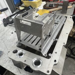 Front sump 7.3 Godzilla oil pan for use with Holley timing cover and oil pump. - Image 10