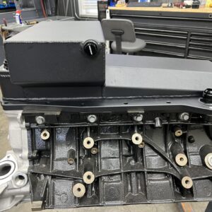 Front sump 7.3 Godzilla oil pan for use with Holley timing cover and oil pump. - Image 7