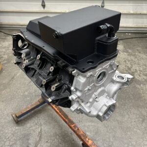 Front sump 7.3 Godzilla oil pan for use with Holley timing cover and oil pump. - Image 2