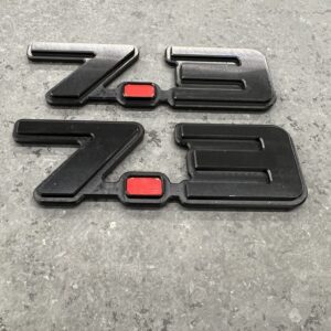 7.3-liter fender badge